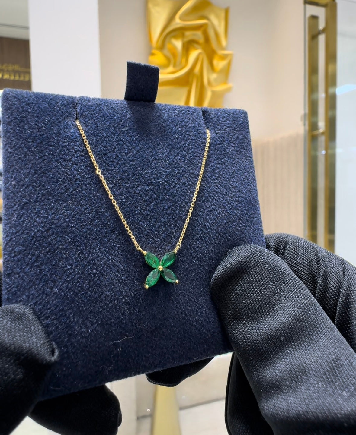 Emerald Pendants